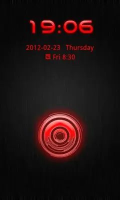 GO Locker Theme Red Tech android App screenshot 4